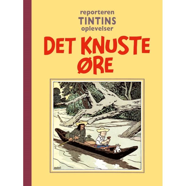 Tintin Album - Reporteren Tintins Oplevelser Nr. 5 - Det Knuste Øre