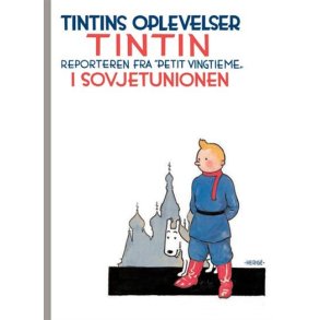 Tintin I Sovjetunionen - Retroudgave Sort/Hvid 
