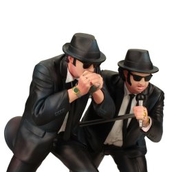The Blues Brothers: Elwood and Jake Singing the Blues 1:10 Scale PVC Statue