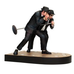 The Blues Brothers: Elwood and Jake Singing the Blues 1:10 Scale PVC Statue