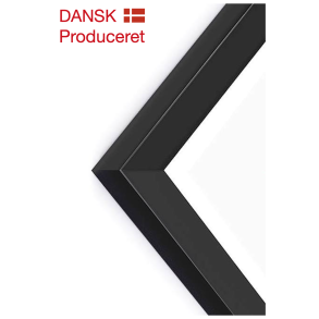 Filmplakat Ramme Plexi - Sort 62 x 85 cm