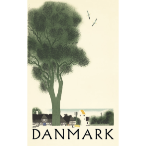 Retro Vintage Plakat - Danmark, Viggo Vagnby