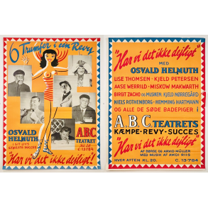 Originale Plakater - A.B.C. Teatret 