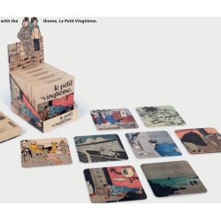 Tintin Bordsknere - Le Petit Vingtieme Motiver - 8 stk