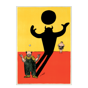 Storm P. Plakat - Klovnen