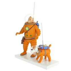 Tintin &amp; Terry p mnen - Resin Figur