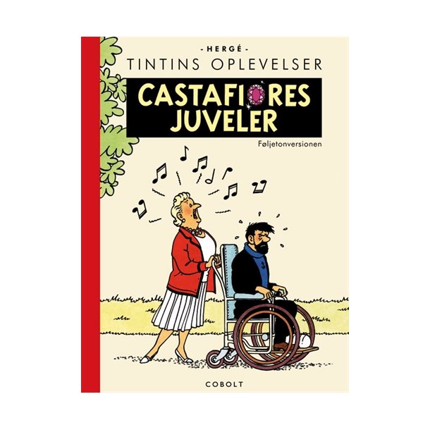 Tintin Tegneserie - Castafiores Juveler - Fljetonversionen