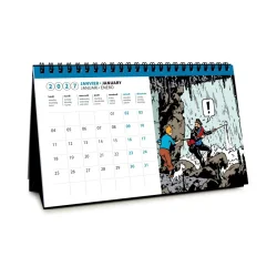 Tintin Bordkalender 2027