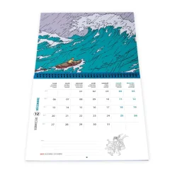 Tintin Kalender 2027 - Stor Til V�g