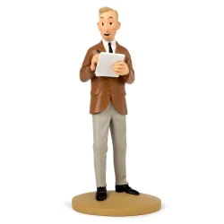 Tintin Figur - Herg Som Reporter
