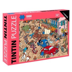 Tintin Puslespil - Uheld P Pladsen