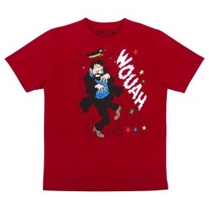Tintin T-Shirt - Haddock WOUAH - Rd
