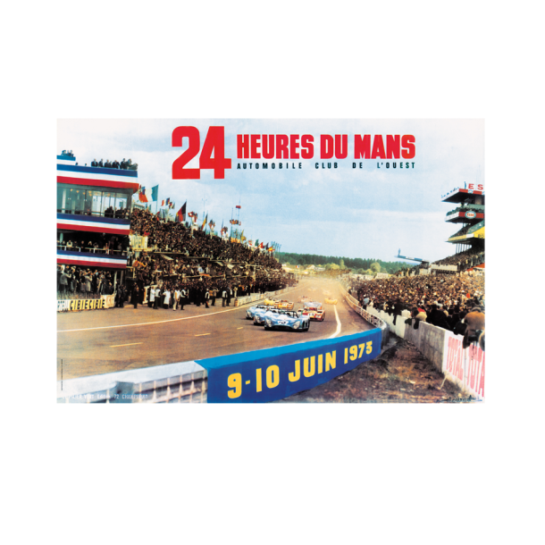 Retro Racing Plakat - Le Mans 1973