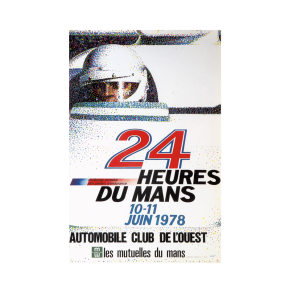 Retro Racing Plakat - Le Mans 1978