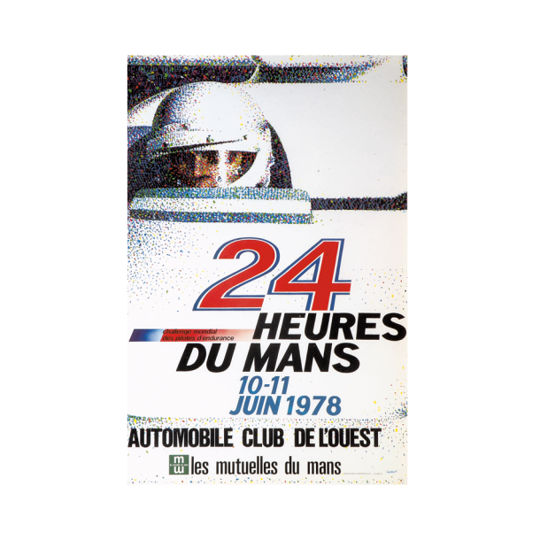 Retro Racing Plakat - Le Mans 1978