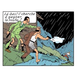 Tintin Figur - Alonzo Perez "The Mastermind"