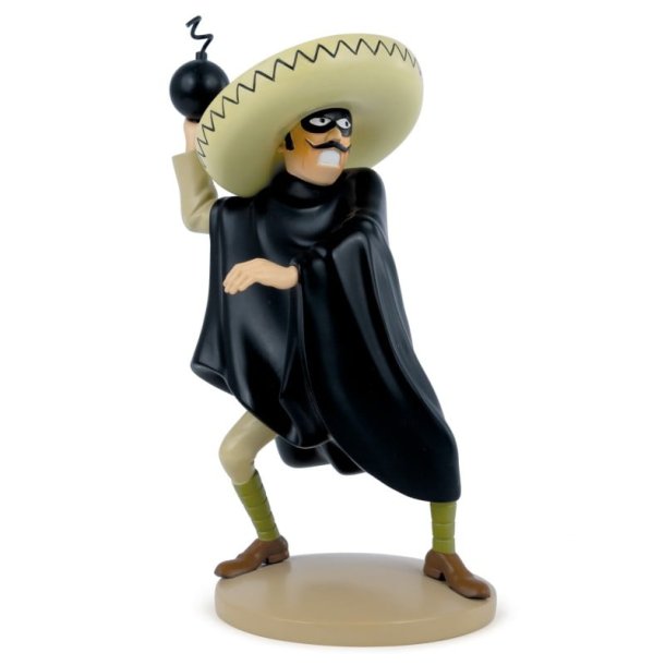 Tintin Figur - korporal Diaz, Den Klodsede Terrorist 