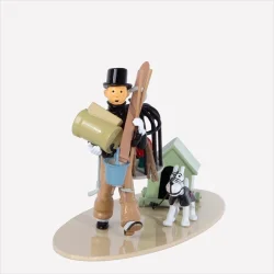 Tintin &amp; Terry "Bric  Brac" Tinfigur