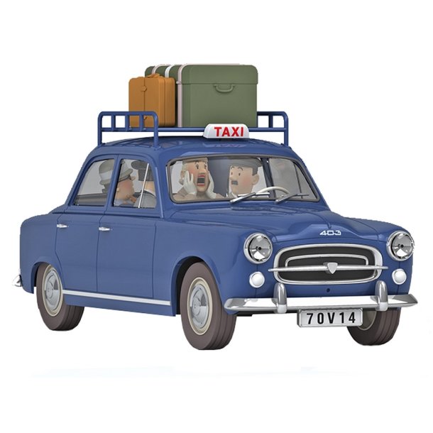 Tintin Bil - Bl Taxi Peugot 403 