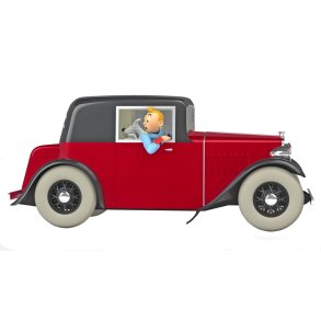 Tintin Bil #16 - Rosengart Spider Coupe