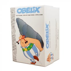Asterix Figur - Obelix Bre P En Stor Stak Bger