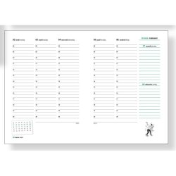 Tintin Kalenderbog Stor 2026