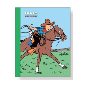 Tintin Kalenderbog Stor 2026