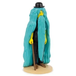 Tintin Figur - Dupont Med Langt Grnt Skg Og Hr