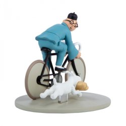 Tintin Figur - Tintin P� Cykel