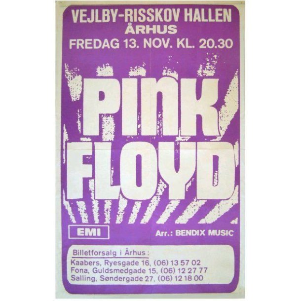 Pink Floyd - Vejlby-Risskov Hallen