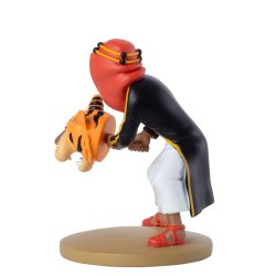 Tintin Figur - Abdallah Med Tigerhoved
