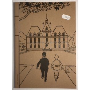 Tintin notesbog - Mllenborg 17x25cm