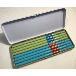 Tintin Metalboks med 8 blyanter - Terry