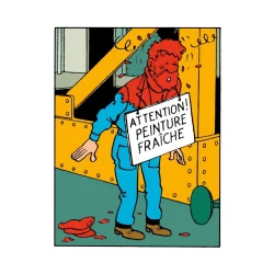 Tintin Figur - Haddock "Nymalet"