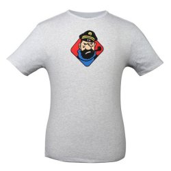 Haddock T-Shirt med bandeord p fransk