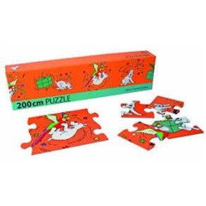 Puslespi: Terry & Papegje 52 brikker (200 x 15cm)