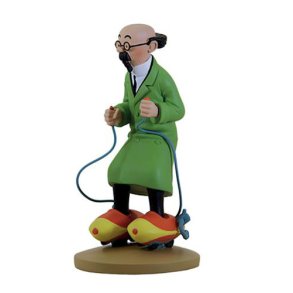 Tintin Figur - Tournesol P Raket Rulleskjter