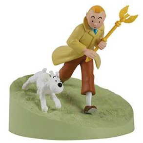 Tintin lber med Scepter