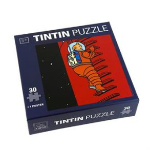 Puslespil Tintin p mnen(stige) 30 brikker
