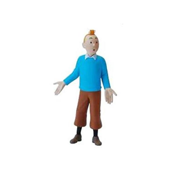 Tintin i sin bl jumper