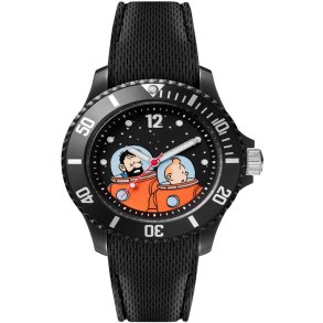 Tintin og Haddock i rummet. Small