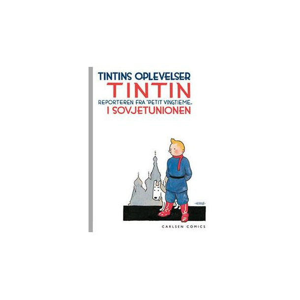 Tintin i sovjet i sort/hvid (HC)