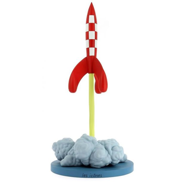 Tintin Figur - Tintin Raketten Affyres