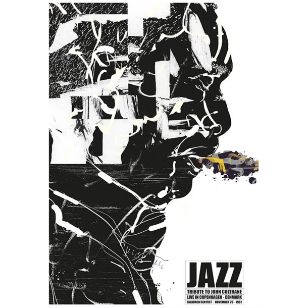 Jazz Plakat - Tribute to John Coltrane