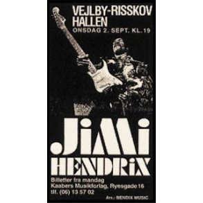 Jimi Hendrix - Vejlby-Risskov Hallen