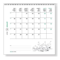 Tintin Kalender 2026 - Stor Til Vg