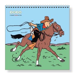 Tintin Kalender 2026 - Stor Til Vg