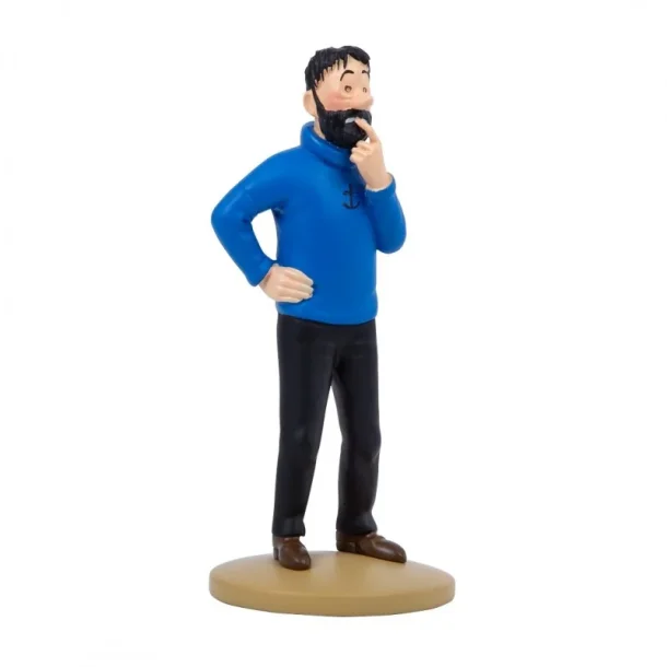 Tintin Figur - Kaptajn Haddock Sprgende