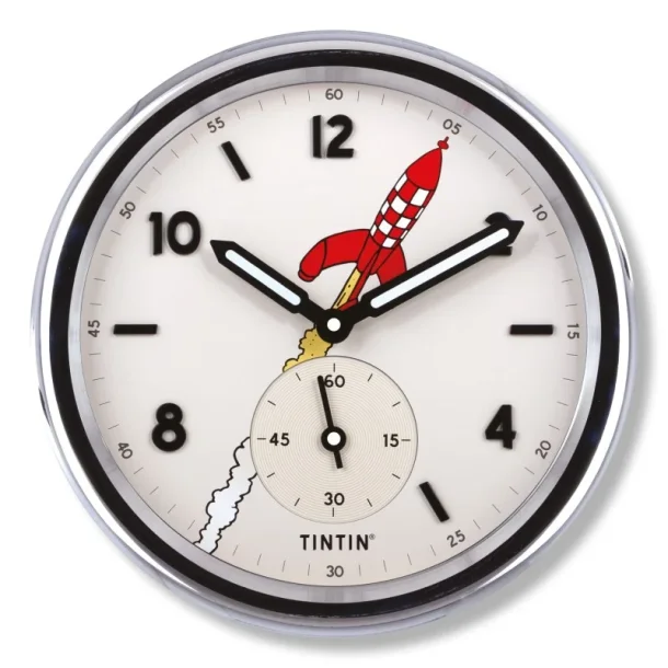 Tintin V�gur - M�neraketten - S�lvfarvet - limiteret udgave 777 stk