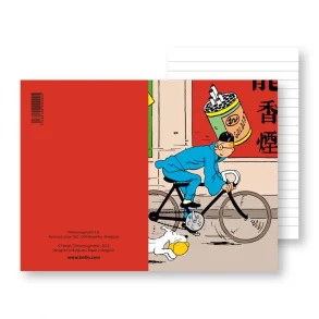Tintin Notesbog - Tintin Cykler - Lille